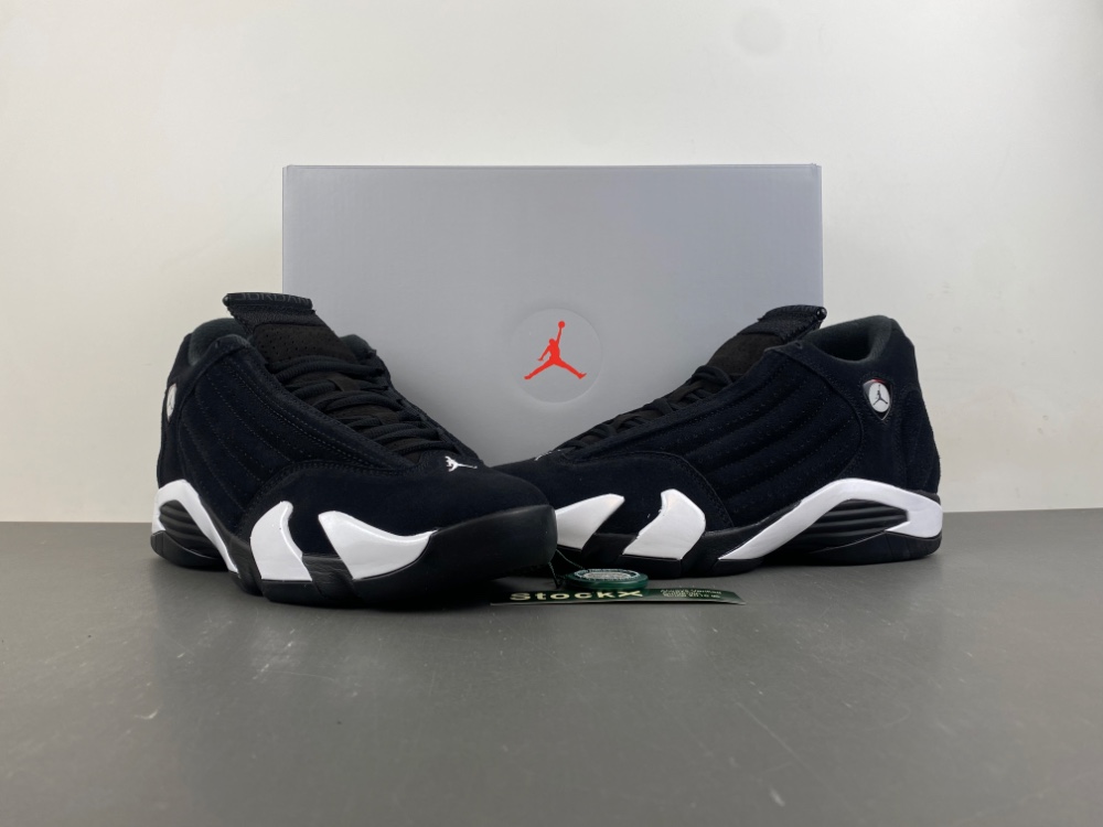 air Jordan 14 retro shoes men-black/white